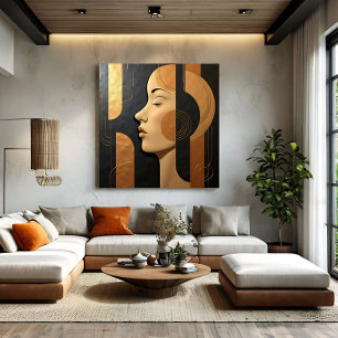 Deco Beauty Weiblich Leinwanddruck