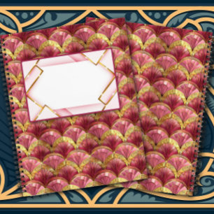 Deco Glamour neu interpretiert Notizbuch