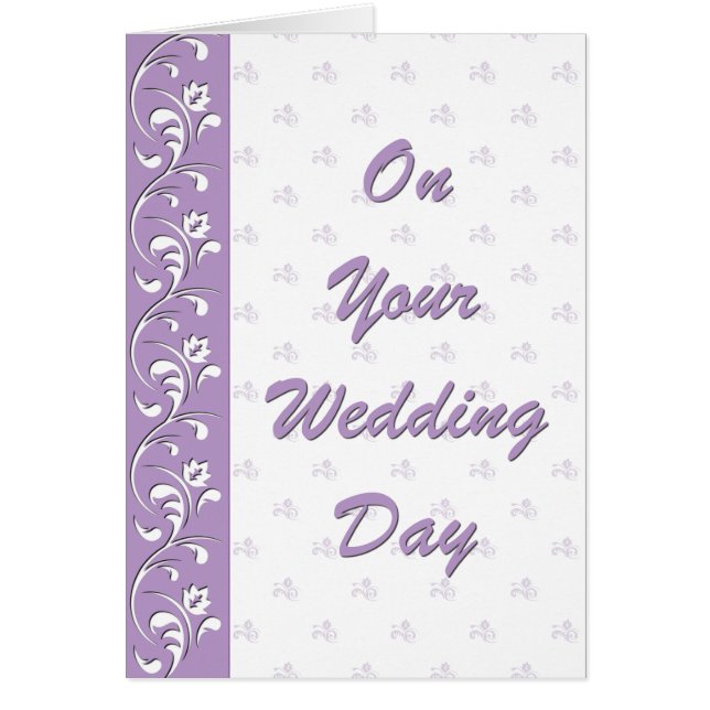 Déco Mariage violet (Devant)