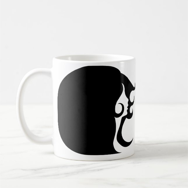 Deco Mod Frau Kaffeetasse (Links)