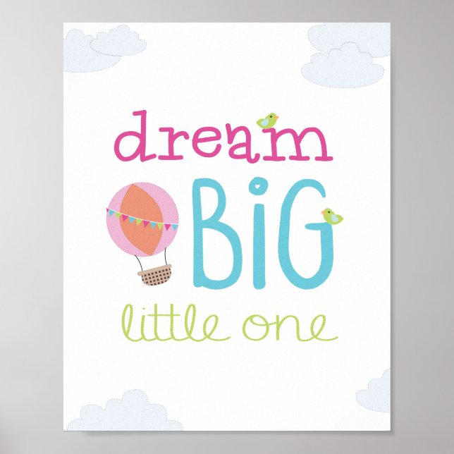 Déco murale pour chambre de bébé ballon à air chau (Devant)