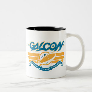 deco_rocket_gold zweifarbige tasse