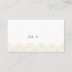 Deco Seigaiha Guest Escort Cartes