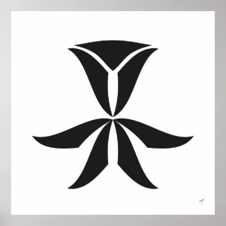Déco Tulip, Poster