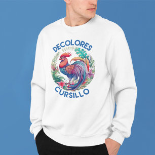 DeColores Cursillo Bunter Floralhahn Sweatshirt