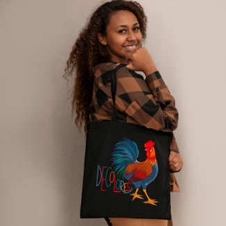 DeColores Cursillo Farbenfrohe Rooster Tasche
