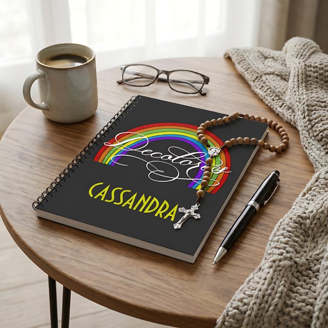 DeColores Cursillo Regenbogen Glaube Religion Notizblock (Von Creator hochgeladen)