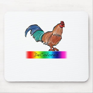 DeColores Hahn Mousepad