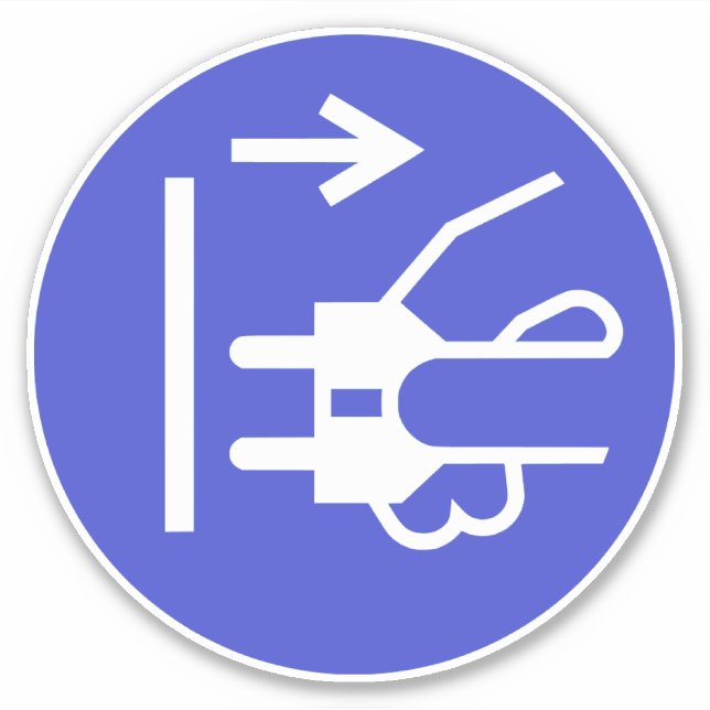 Déconnecter le Étiquette principal (Devant)