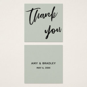 Décontracté de Merci Mariage pour l'écriture manus