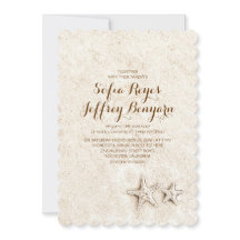 Décontractée et élégante invitation à mariage sur