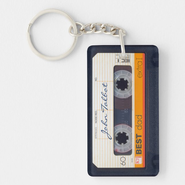 Décor 80s Mixtape Cassette Meilleur Papa K (Devant)