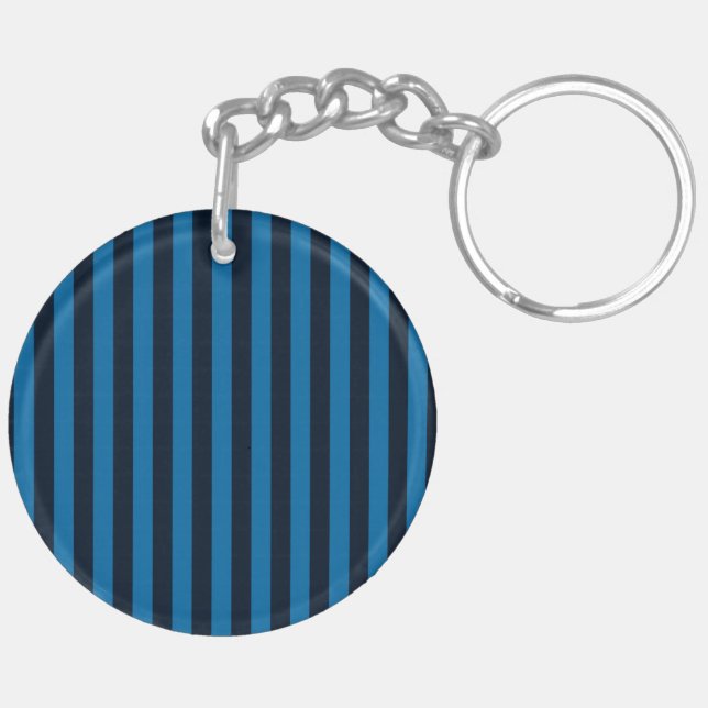 Décor Arrière - plan en bandes verticales bleues (Dos gauche)