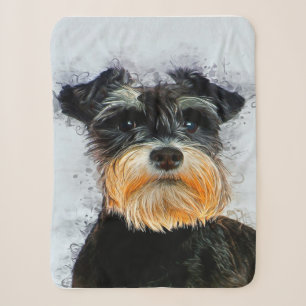 Décor Banket   Hund Lover   Niedlich Schnauzer  Sherpadecke