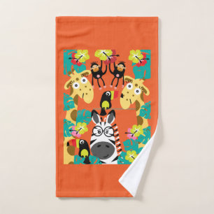 Décor d'animaux de la jungle de pépinière