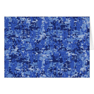 Décor de texture Camouflage bleu marine Pixels num
