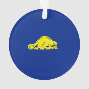 Décor design du drapeau de l'État de l'Oregon