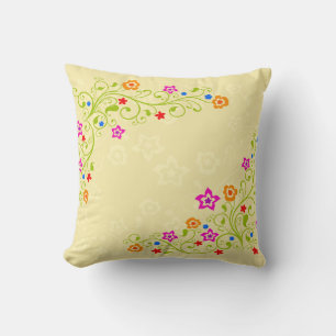 Décor fleuri 1 Coussin