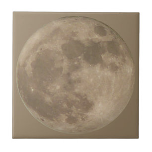 Décor frais de lune de carreaux de céramique de