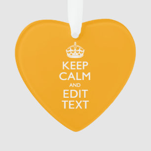 Décor Jaune De La Circulation Gardez Le Calme Et V