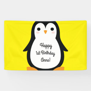 Décor mignon de bannière de fête d'anniversaire