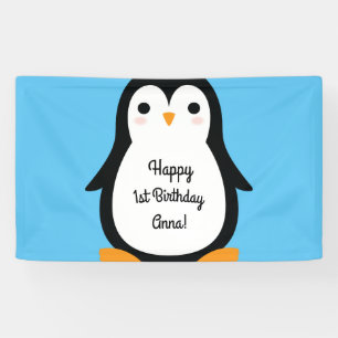 Décor mignon de bannière de fête d'anniversaire
