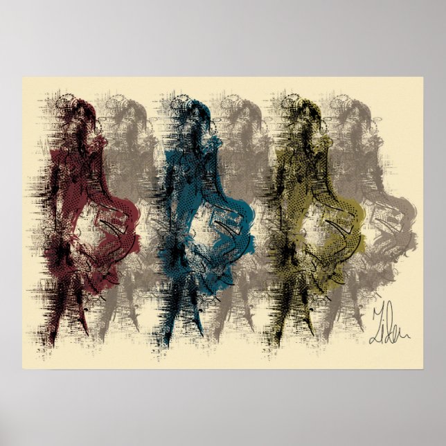 Décor mural moderne - affiche (Devant)