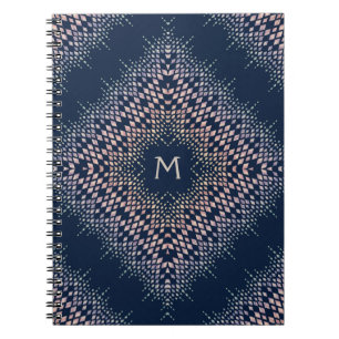 Décor oriental bleu. Carnet