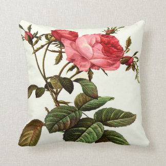 Décor rose de ressort de coussin de fleur