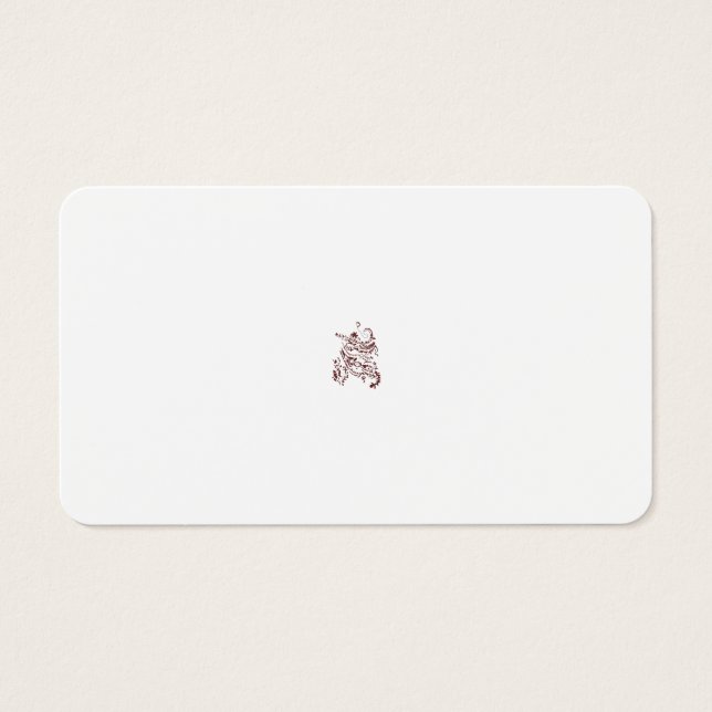 Décor rouge orangé (Devant)