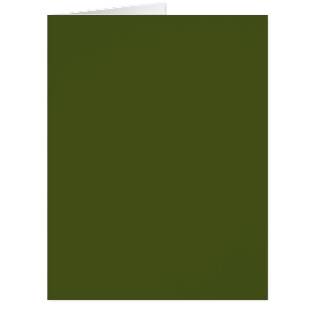 Décor vert Olive Customiser facilement (Devant)