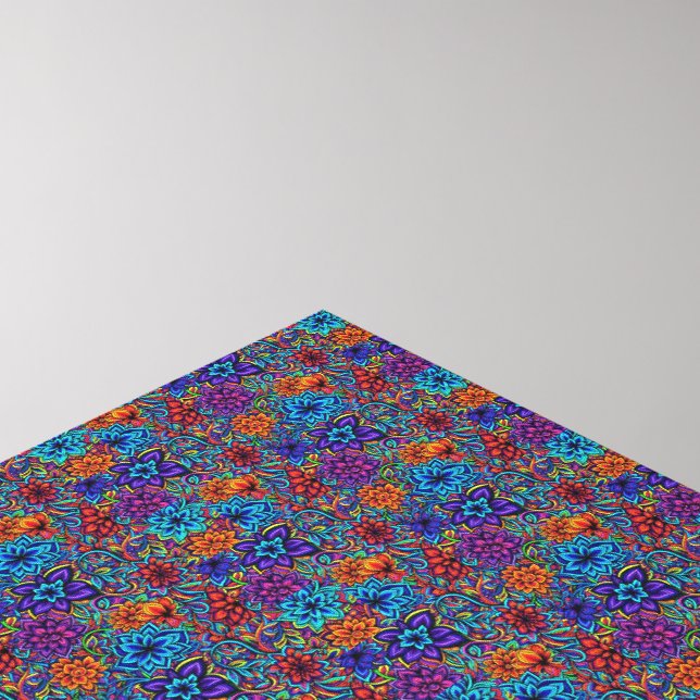 Decorated Leinwanddruck (Ecke (oben))