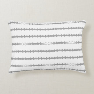 Décoratifs Coussins blancs et argentés