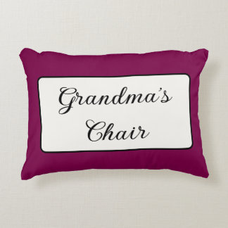Décoratifs Coussins de message de grand-mère