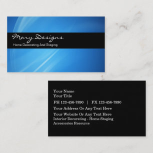 Décoration Carte de visite