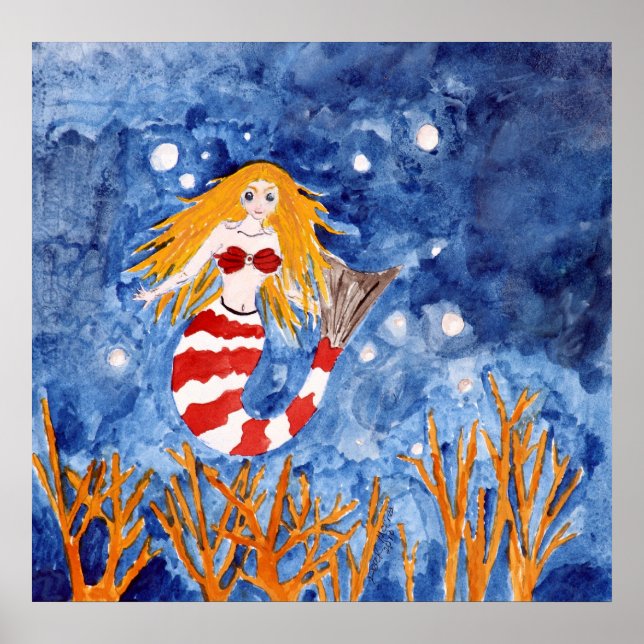 décoration de la plage de mermaid (Devant)