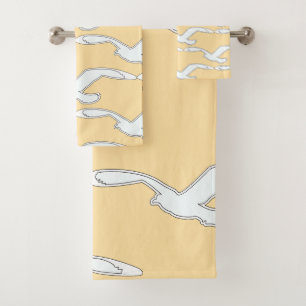 Décoration de maison Oiseau en vol crème