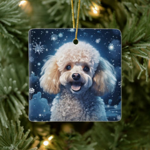 Décoration de Noël de caniche, Cadeau pour Amoureu