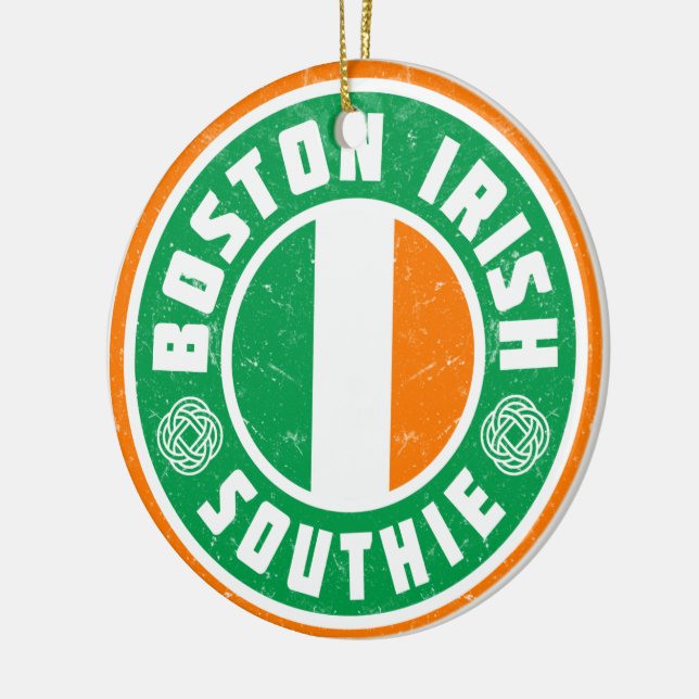Décoration de Southie d'Irlandais de Boston (Gauche)