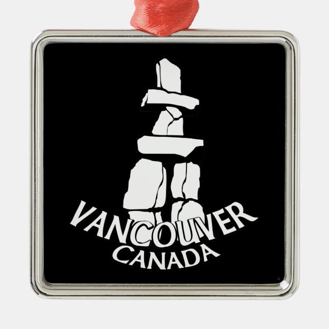 Décoration de souvenir d'ornement de Vancouver (Devant)