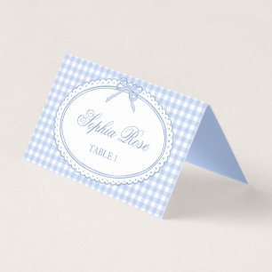 Décoration de table de carte à placer avec nœud co
