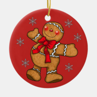 Décoration d'ornement de Noël de pain d'épice