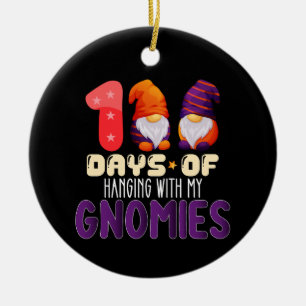 Décoration En Céramique 100 jours à traîner avec mon école de gnomes