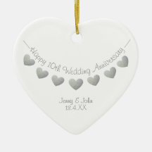 10e anniversaire de mariage de la boîte de nuit