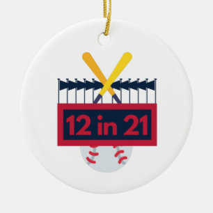 Décoration En Céramique 12 sur 21 Baseball
