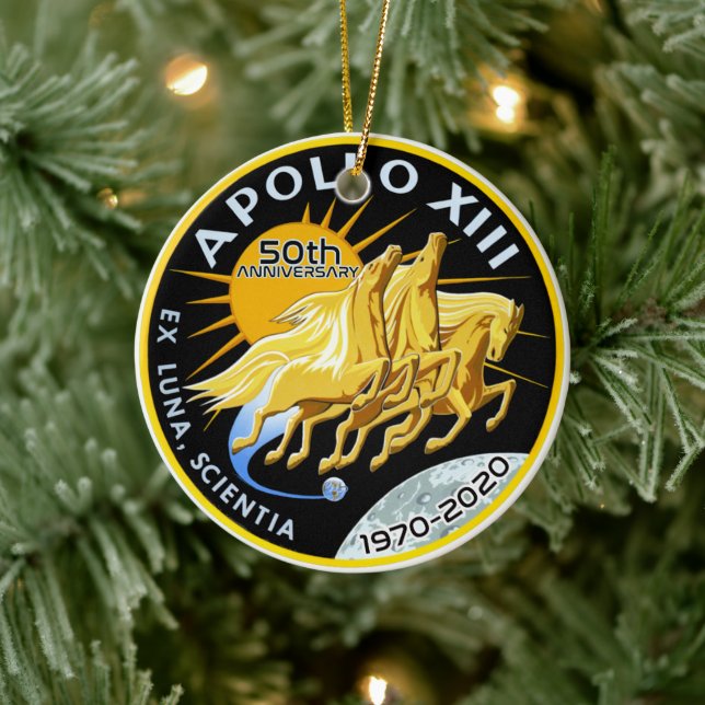 Décoration En Céramique 13 50e anniversaire d'Apollo 1970 - 2020 (Arbre)