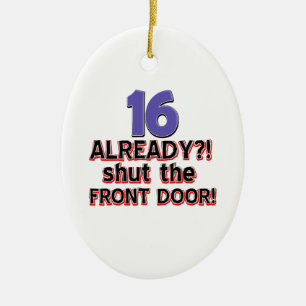 Décoration En Céramique 16èmes conceptions d'anniversaire