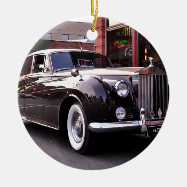 Décoration En Céramique 1959 classique Rolls Royce (Devant)