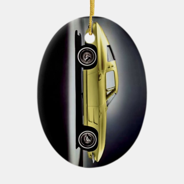 Décoration En Céramique 1963 Corvette Sting Ray (Devant)