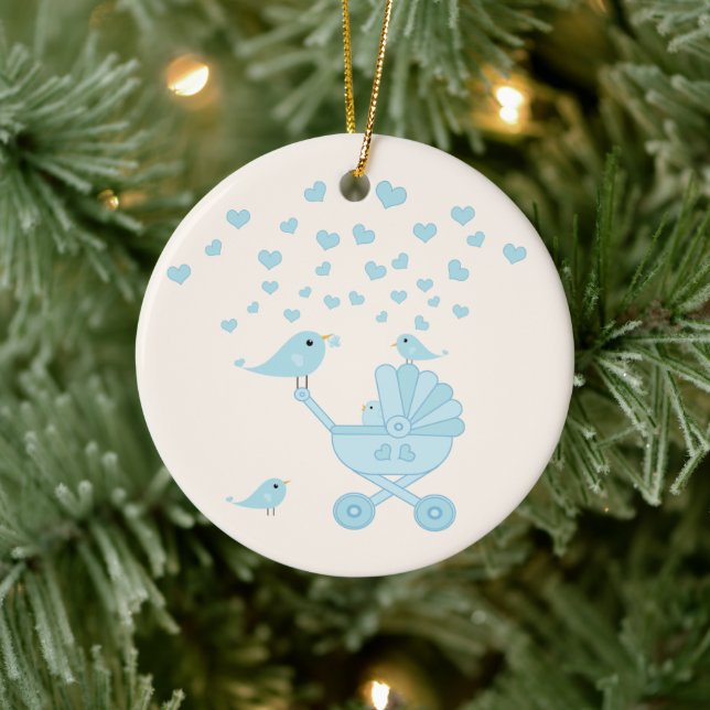 Décoration En Céramique 1er Noël du bébé (Arbre)